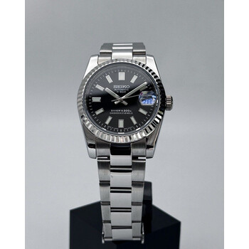 Custom Seiko Mod • Black 62Mas Datejust • 36mm